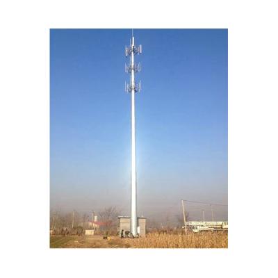 China Q235B Factory Customized Mobile Light Telecom Tower Manufacturer TAIXIANG Steel Single Pole NC; HEB for sale