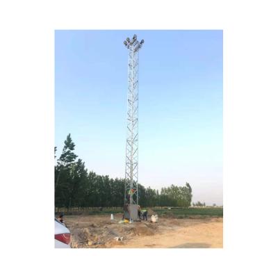 China Q235B High Mast Lighting Reasonable Price Light Tower Stainless Steel Manufacturer Customized TAIXIANG CN; HEB for sale