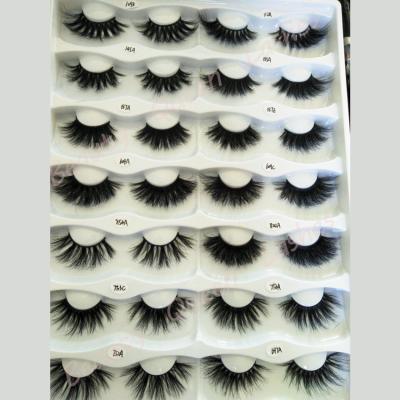 China Thick/Long/Fluffy/Multi-Layer/Comfortable 2019 Newcomers Full Strip Dramatic Lashes Long 3d Mink Eyelashes Private Label 25mm Highlights for sale