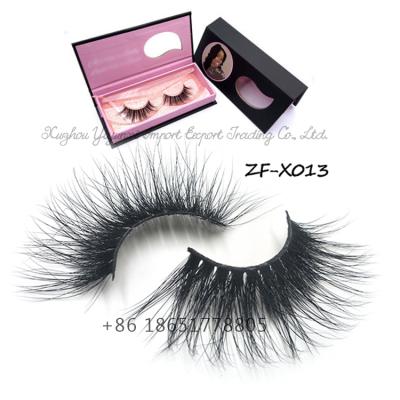 China Long/Fluffy/Multilayer/Comfortable 25mm Mink Eyelash False Eyelashes Private label high quality 4D 6D 5D Mink Eyelashes thick/ for sale