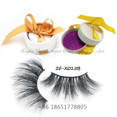 China Long/Fluffy/Multi-Layered/Comfortable 25mm Mink Eyelashes High Volume Fake False Eyelashes 3D Mink Eyelashes Dramatic Cruelty Free Hand Made Thick/ for sale