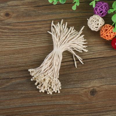 China Sustainable High Quality Eco - Friendly Cotton Yarn Bale Head Form Clothing Hang Tag Seal String for sale