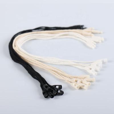 China Viable Hot Selling Snap Lock Bullet Plastic Hang Tag String For Garment Main String Hang Tag String For Garment for sale