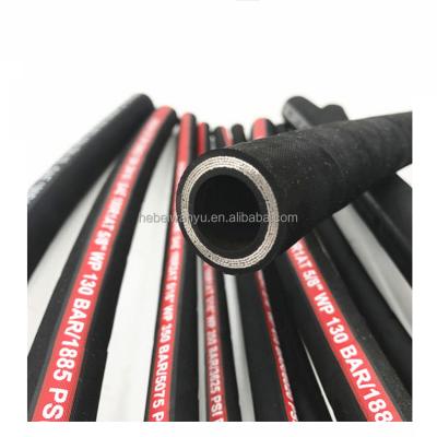 China Base En856 4sp/4shipping Hydraulic Fluids And High Pressure Thread Spiral Hydraulic Rubber Hose DIN Wire Hose Oil Handling for sale