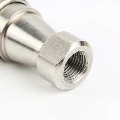 China High Pressure Hydraulic Coupling Machinery Quick Release Stainless Steel Hydraulic Hose Fittings for sale