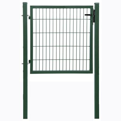 China Factory Wholesale Garden Double Rod Fence Gate Easily Assembled Single Gate for sale