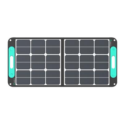 China Vigorpool 100w solar power system extended power flexible solar panel camping foldable charger with Mppt controllers for sale