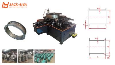 China Automatic Hydraulic Blower Crust Flange Making Machine For Axial Fans for sale