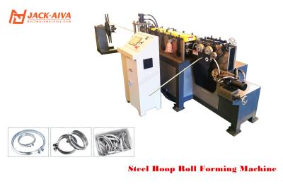 China Barrel Hoop Machine For Locking Ring Clamping Ring Drum Closing Ring zu verkaufen