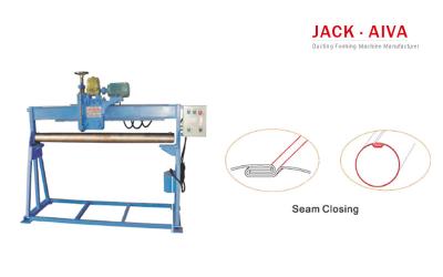 China Horizontal Round Duct Seam Closing Machine Duct Fabrication Machine for sale