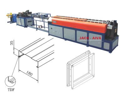 China Damper Frame Production Line VCD Machine TDF Flange Damper Machine for sale