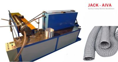 China PVC Coated Fiber Glass Flexible Duct Machine 0.25mm for sale