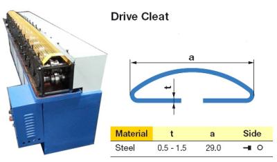 China C Drive Cleat Machine 25mm Adjustable Line Speed 10m/Min for sale