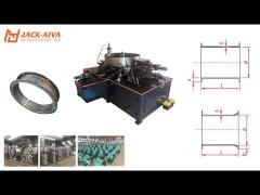 Automatic Hydraulic Blower crust Flange Making Machine for axial fans