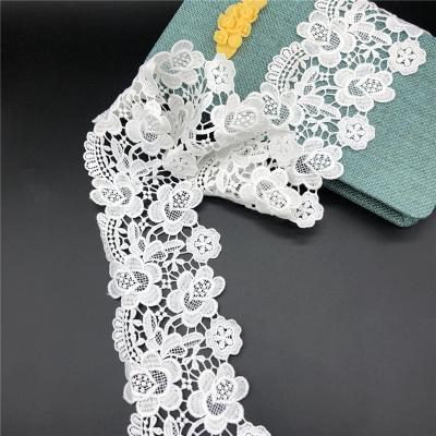 China Hot-selling Fashionable Factory Custom Made Polyester Lace Shirts Viable Lace Home Textile Lace for sale