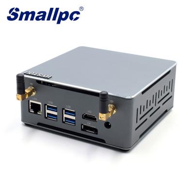 China For Gaming Smallpc Case Slim Low Power Home Server Woke Quad Core Fan Gaming Computer Mini PC 3700U AMD R-yzen 7 Gamer for sale