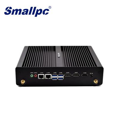 China For Business Smallpc PC Ram Mini 8g PC USB HD-MI 8 KEY 8 Game M.2 Core i7-8550U Core SSD Mini 256g DP Dual Display for sale