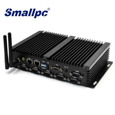 China PC J4125 i5 4200U 8GB 16GB DDR4 6 LAN 2 USB 3.0 COM RS232 2 Mini Industrial Desktop Computer Server Computer for sale