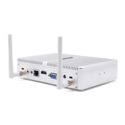 China Cheap Fanless Desktop Tool PC Mini Core i3 4010U HD VGA 1 RJ45 LAN Server Computer 4 USB 3.0 16GB DDR3 for sale