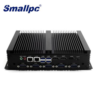 China Industrial Factory Direct Supply 8th Gen 16GB DDR4 HD DP Computer 3 Watch Mini PC Win 11 Fanless Industrial Computer for sale