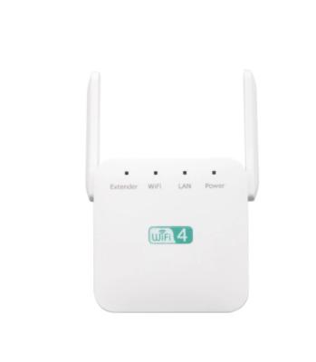 China Hot Sale WiFi Range Extender 2.4GHz wifi signal booster range extender, 2 External Antennas WiFi Repeater Internet Booster HM-WRN02 for sale