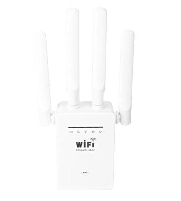 China Best WiFi Supplement Internet Booster 1200M Router 5.8GHz 4 Antennas Router wifi repeater for home Complies with IEEE 802.11n/g/b HM-WRN06 for sale