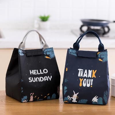 China Waterproof Magic Forest Style Kids Lunch Bag For School Lunch Eco-friendly Bags Warm Lunch Box With Insulation Bag for sale