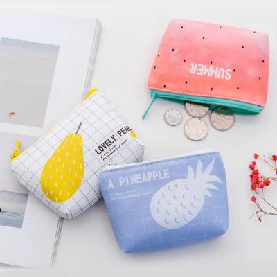 China New Design Fashion PU Money Pouch Korean Soft Zipper Bag Factory Price China Style Mini Coin Purse For Women for sale