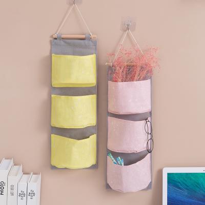 China Viable Custom Fabric Home/Kitchen/Bedroom Wall Hanging Organizers for sale