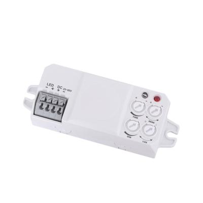 China PDLUX auto switch PD-MV1017MD-B 360 degree microwave motion sensor outdoor mounted smart radar detector for sale