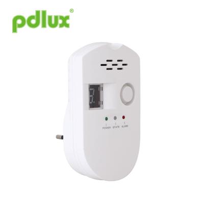 China Pdlux PD-GSV8 EU UK Small Combustible Gas Plug-in Alarm For Home Security PD-GSV8 for sale