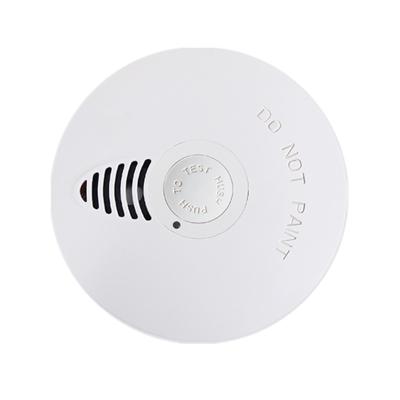 China PDLUX remote control PD-SO-215 En14604 certified 10 years smoke detector conventional fire alarm system lithium battery for sale