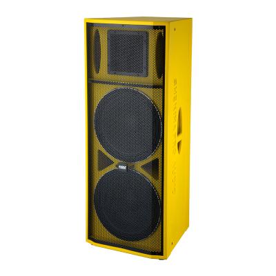 China Factory Price SP215 15 Inch Karaoke Stage DJ Bar Speaker Wooden Passive Speaker Box Grand Gaming Audio System for sale