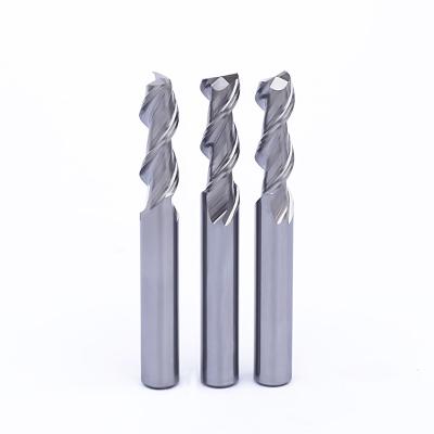 China Side Face Milling CNC 2 Flute HRC45 End Mill For Aluminum Solid Carbide Milling Cutters In Stock for sale