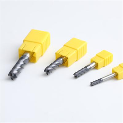 China CNC Milling Machining Wholesale 6mm 8mm 10mm 12mm 14mm 16mm 18mm 20mm 4 Flutes Adjust Flat End Mill Endmill For Steel for sale