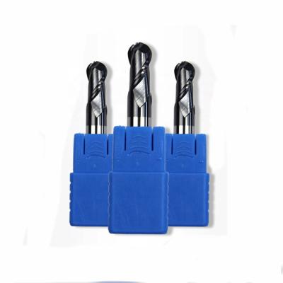 China Custom CNC Process 2 Flute End Mill Cutting Tools CNC Router Bits Cutter Tungsten Carbide For Carbon Steel Wood Cobalt Cast copper material for sale