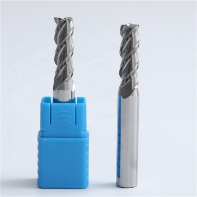 China CNC Process Made In China HRC 45 Carbide 2 Flute Ball Nose End Mill for sale