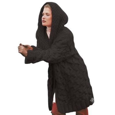 China Wholesale Anti-wrinkle Women Long Cardigan Hoodie Designer Long Sleeve Cardigan Open Coat for sale