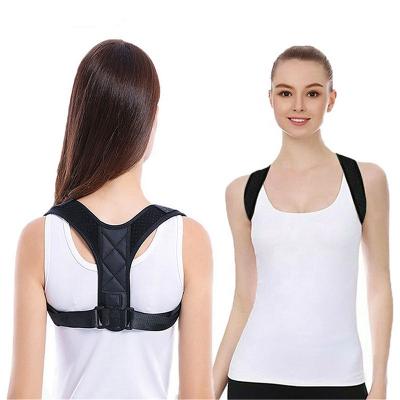 China Back Support Belts Posture Corrector Adjustable Back Shoulder Stretcher Straightener Belt Posture Corrector for Body for sale