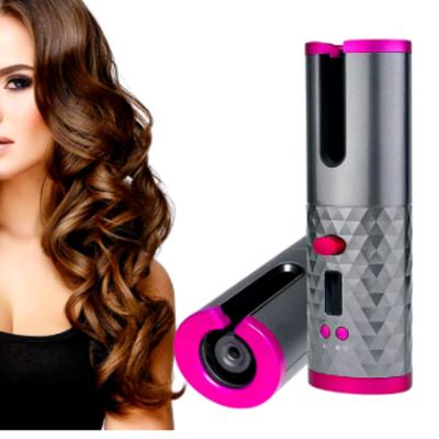 China New Convenient Product Ceramic Biumart Featured Automatic Wireless Hair Curler Using USB Hair Curler Intelligent Heat Control for sale