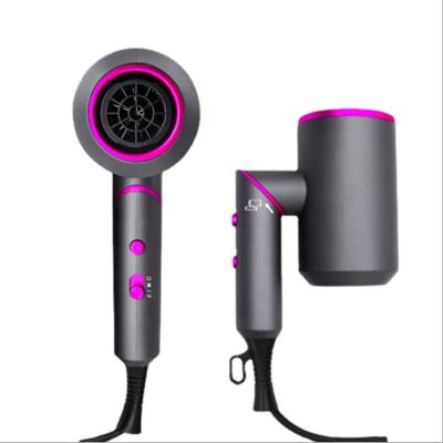 China Biumart salon AC motor ion AC motor household custom foldable hot and cold air hair dryer negative collapsible hair dryer for sale