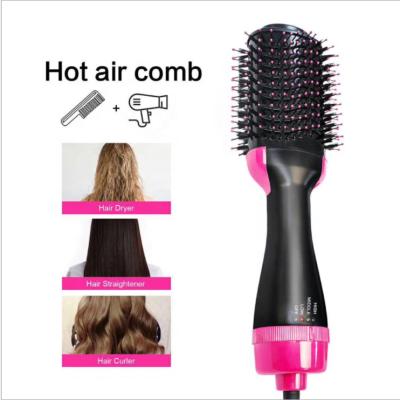 China Home.Hotel.Bathroom.Shower Hair Biumart Multifunctional Negative Ionic Comb Roll Hair Dryer Volumizer Styler Straight Wet Dry Dual Use Brush for sale