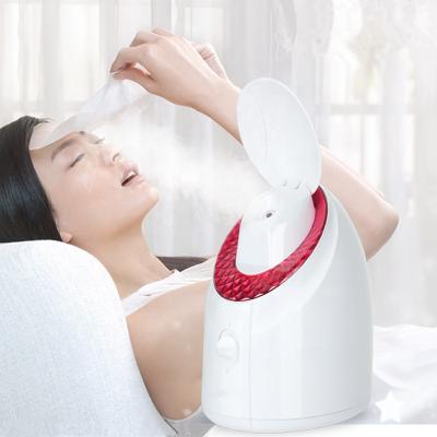 China Biumart 2021 Nano Ionic Facial Steamer Mist DEEP CLEANING Hot Acceptable Humidifier Moisturizing Face Spa Beauty Facial Steamer for sale