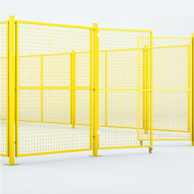 China Custom Factory Direct Mesh Easily Assembled Factory Workshop Isolation Mesh Frame Fence Mesh Warehouse Isolation Barrier Protection for sale