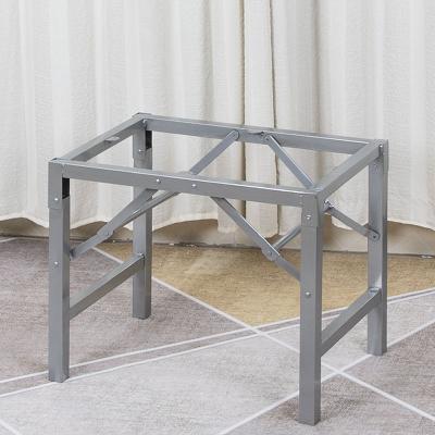 China Modern Customized Industrial Furniture Leg Outdoor Use Metal Stainless Steel Table Legs Bench Frame for sale