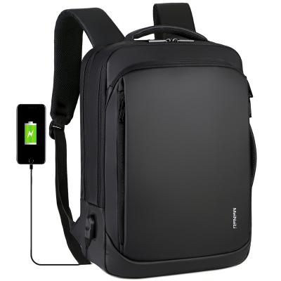 China With USB Wholesale Waterproof Multi-functional Laptop Computer Left Backpack for sale