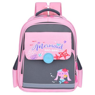 China Custom Waterproof Logo Girls Cute Primary School Kids Character Schoolbags Student Backpack Children School Bags With Cartoon Pictures for sale