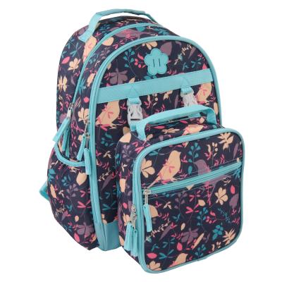 China None Shapes Print Backpack School Bags For Kids Schoolbag For Teens Student Unisex Bookbags Polyester Soft Zipper Handle for sale