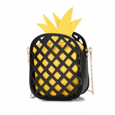 China Fashion Women Bags Lovely Fashion Kid Pineapple Purses and Personalized Handbags Girls Small for sale