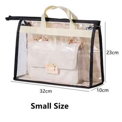 China Fashion Hot Sale Fashion Bag Luxury Protection Anti Dust Transparent Bag Cover Closet Dust Proof Bag for sale